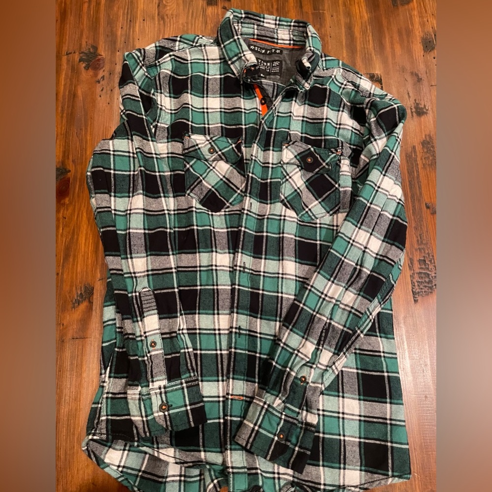 RAW YARN INDUSTRIES Flannel size LARGE